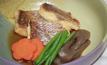 鯛の生姜煮