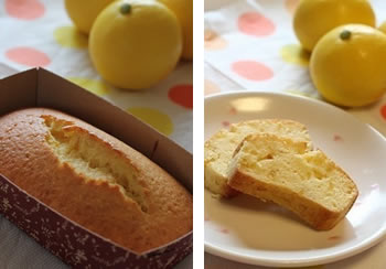 手作り小夏ピールで簡単パウンドケーキ